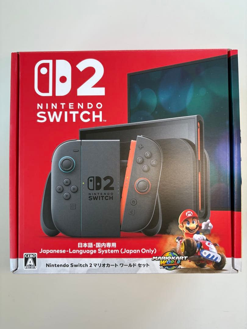 Nintendo Switch2 日本語システム マリオカートワールド