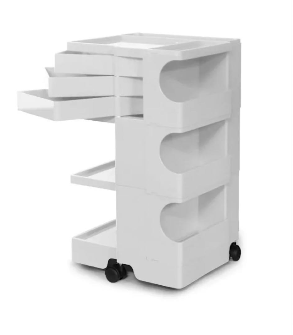 Boby Wagon ボビーワゴン 3段3トレイ ホワイト B-LINE