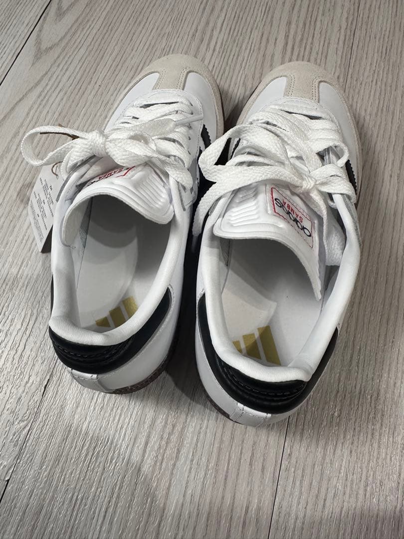 新品！adidas Samba ホワイト24センチ