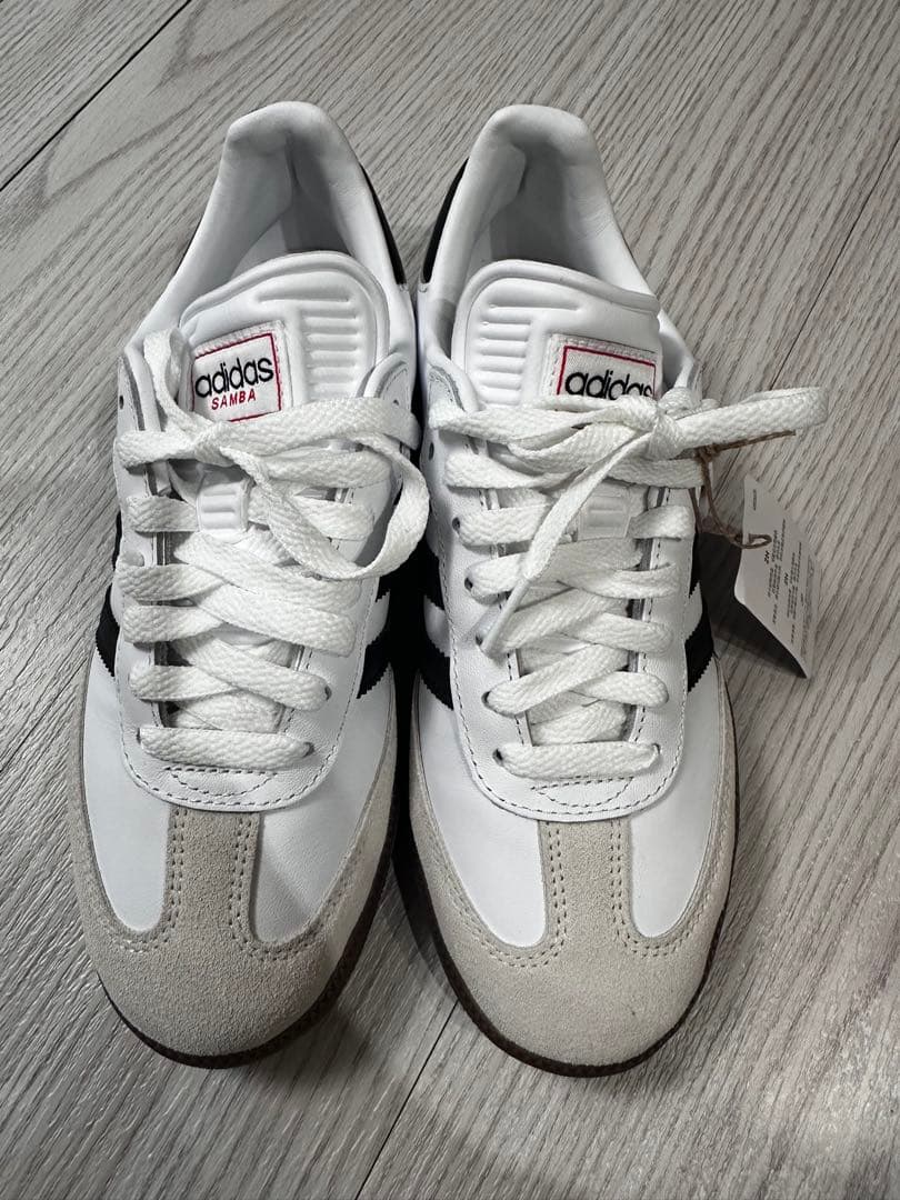 新品！adidas Samba ホワイト24センチ