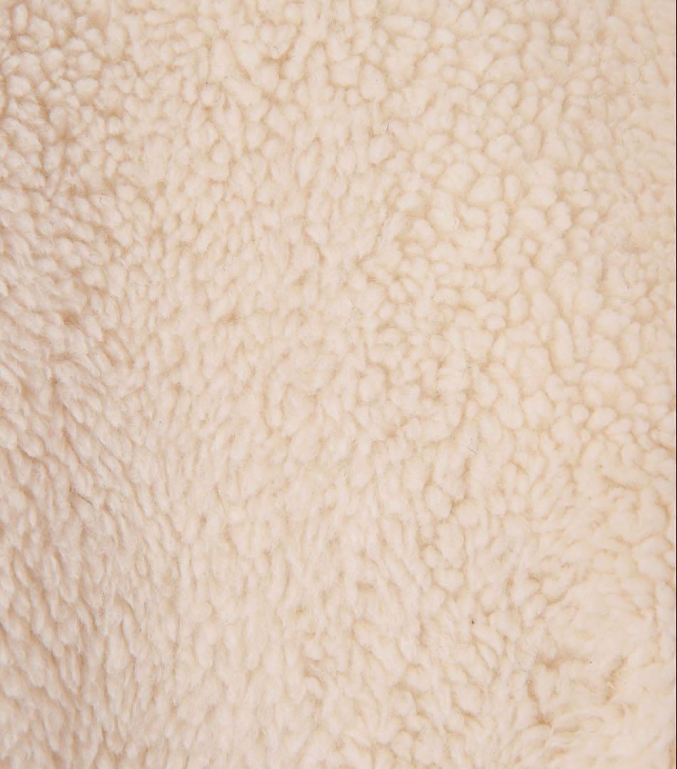 【新品】AKTE ボアロングコート ホワイト