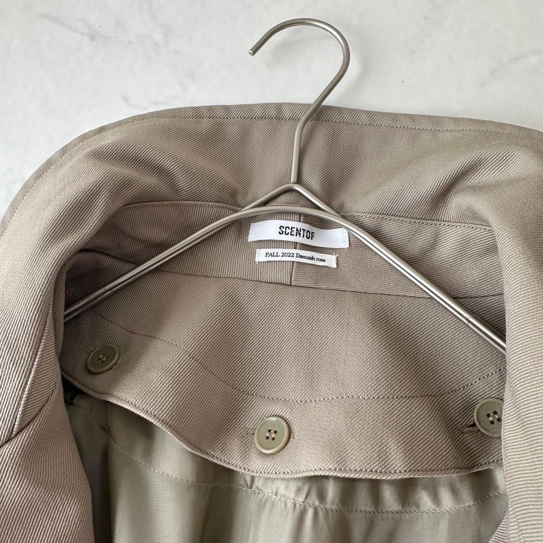 美品 SCENTOFギャバジンステンカラーコート ライナー付き APSTUDIO