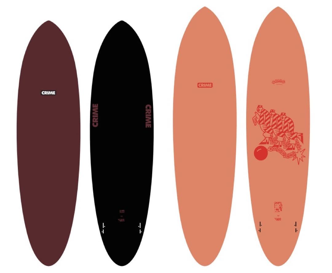 CRIME CA TWIN 7`0サーフボード ミッドレングス