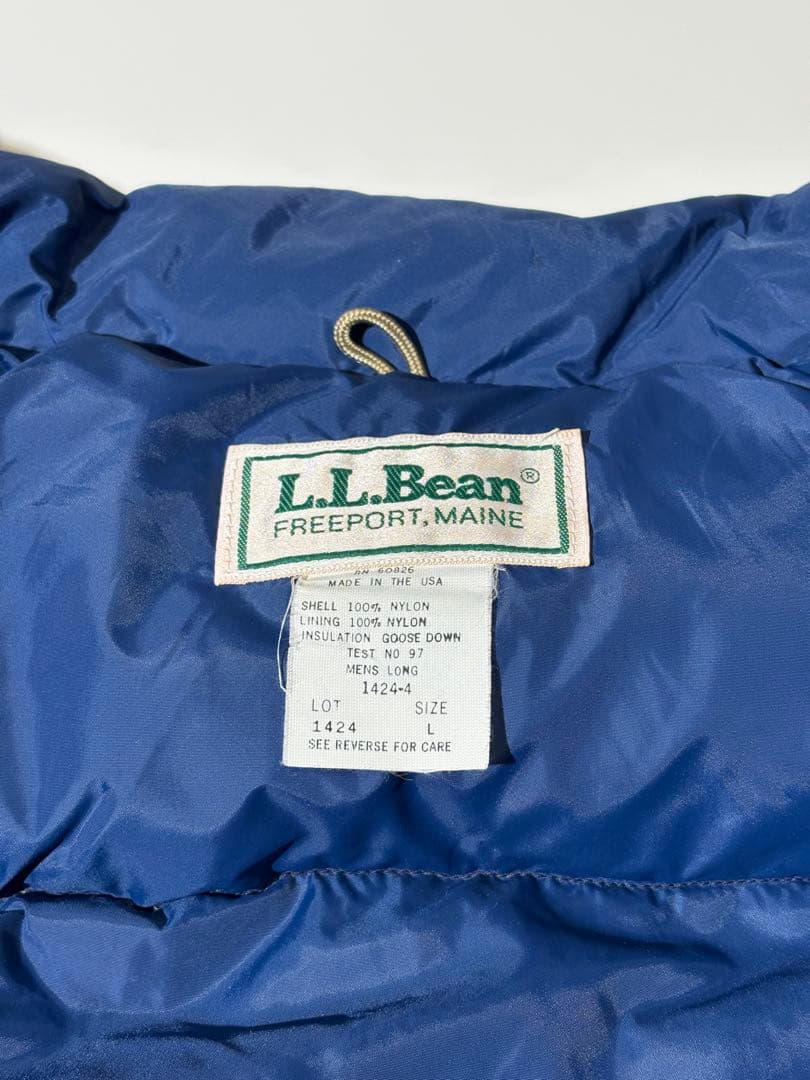 状態◯80s｜L.L.BEAN｜ダウンベスト｜USA製｜Lサイズ