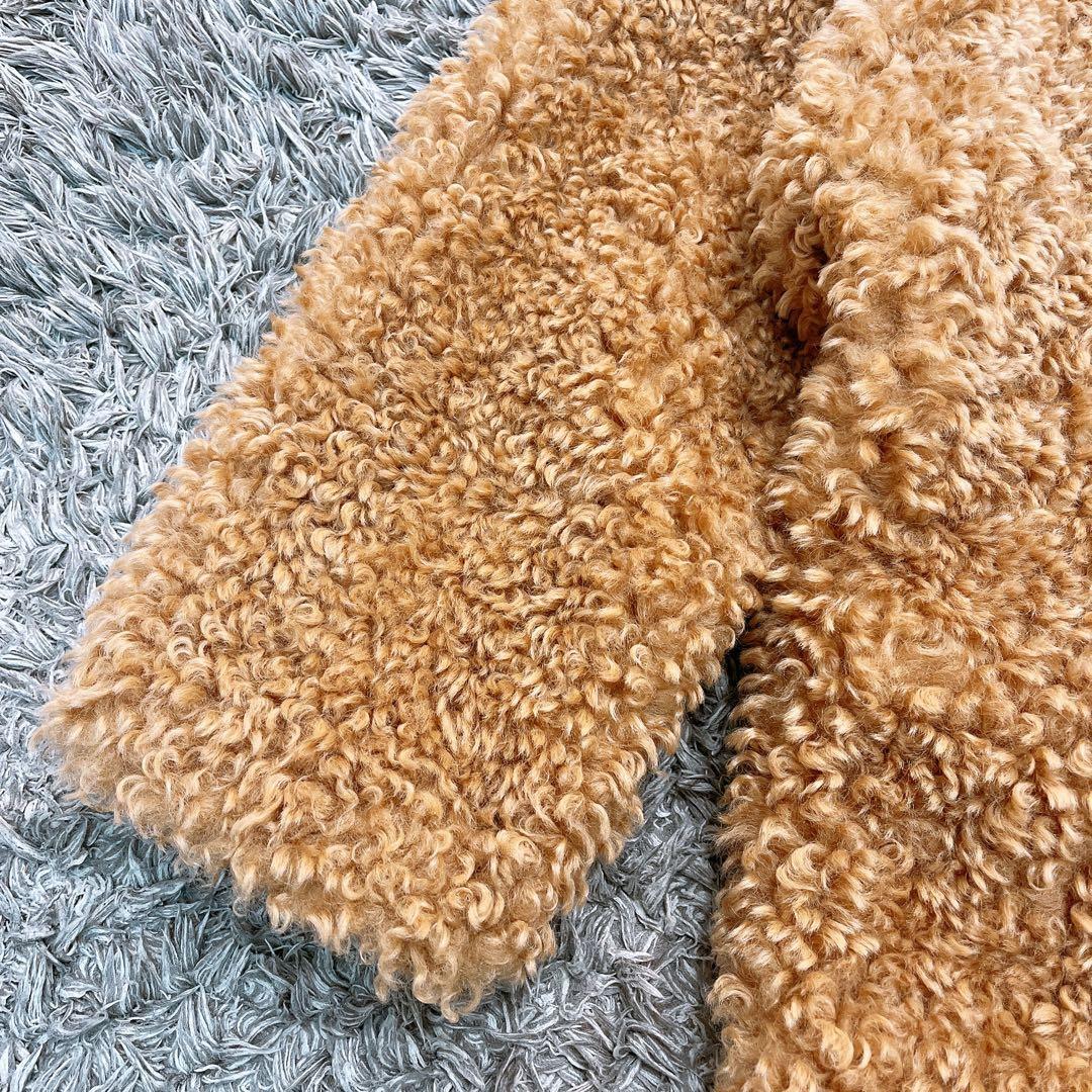 美品希少✨Sea Room Lynn TEDDY ファー ノーカラー ジャケット