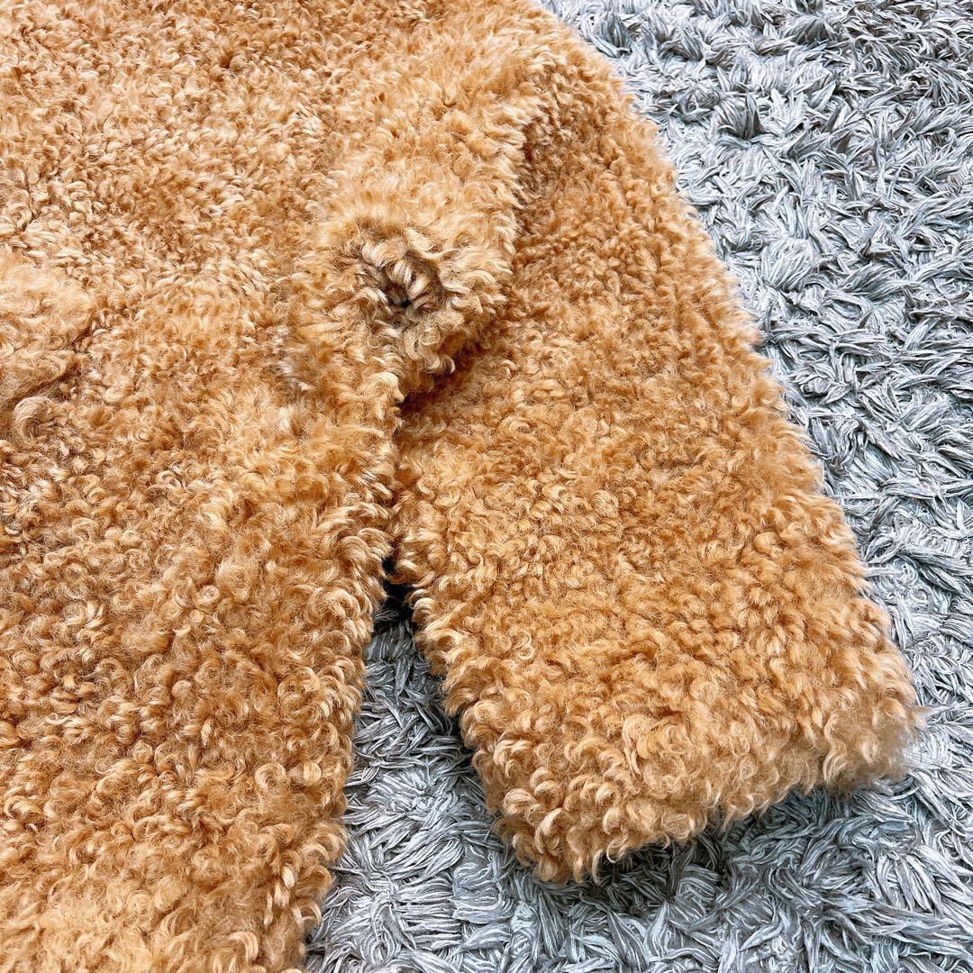 美品希少✨Sea Room Lynn TEDDY ファー ノーカラー ジャケット