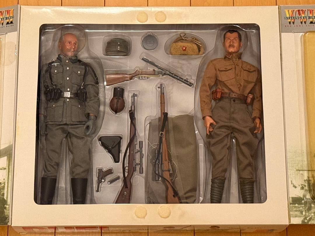 ドラゴンモデルズ　1/6WWソビエト軍ドイツ軍フィギュア2体セット