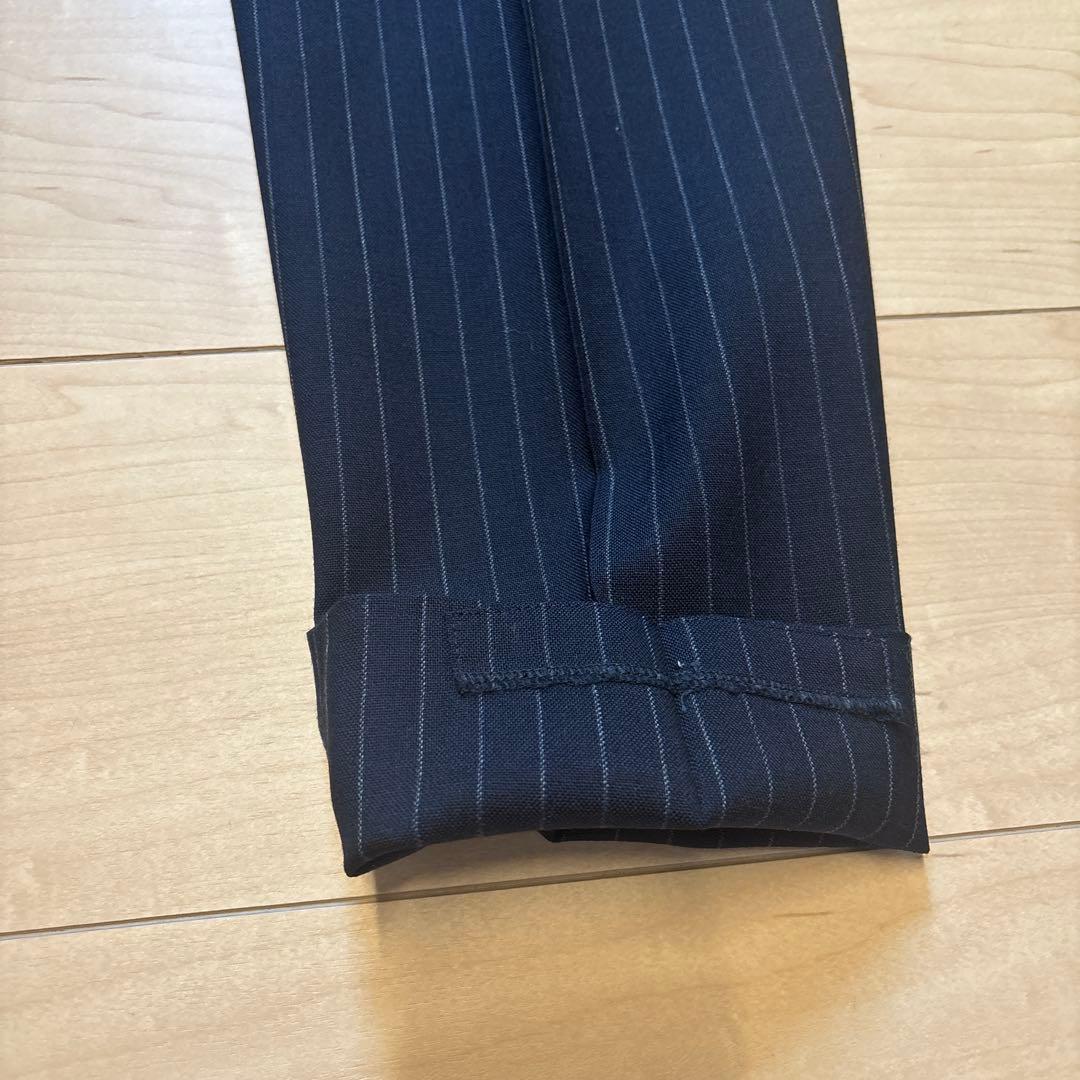 濃紺ストライプスラックス　XS