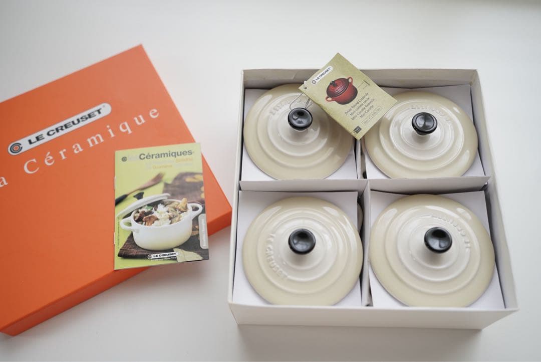 ル・クルーゼ(Le Creuset) 新品未使用 ミニココット 4個セット