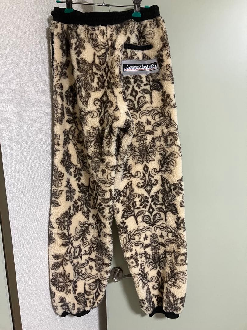 Aries Floral Fleece Pant アリーズ フリースEcru