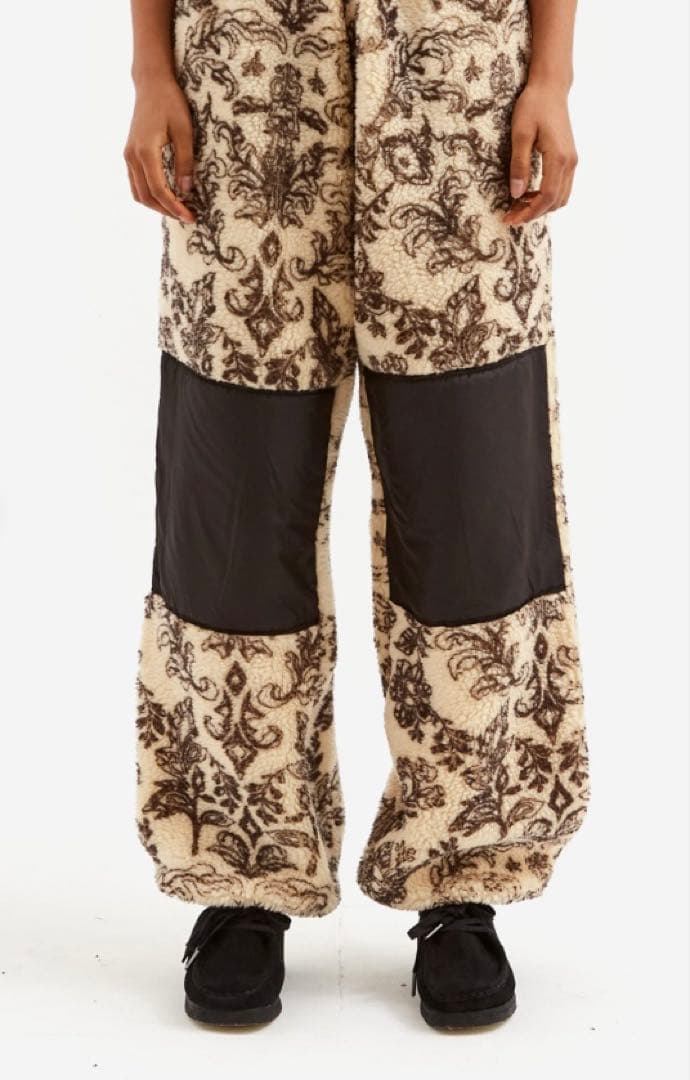 Aries Floral Fleece Pant アリーズ フリースEcru
