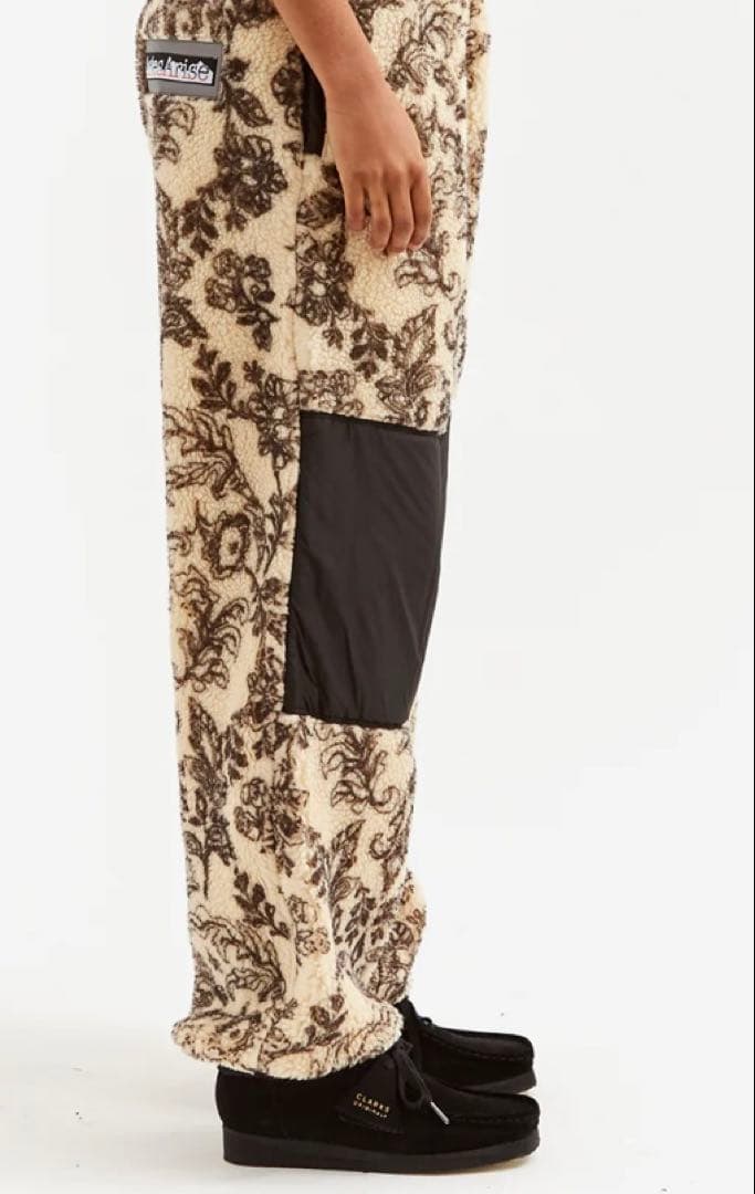 Aries Floral Fleece Pant アリーズ フリースEcru