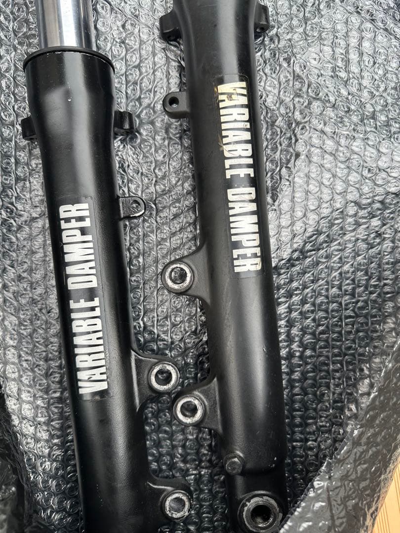 RZ250R フロントフォーク　左右　ブラック　レストア　フロント　フォーク