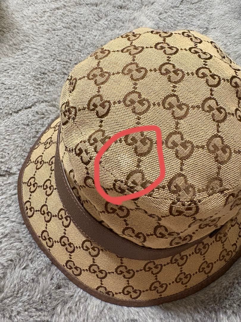 GUCCIバケットハットM
