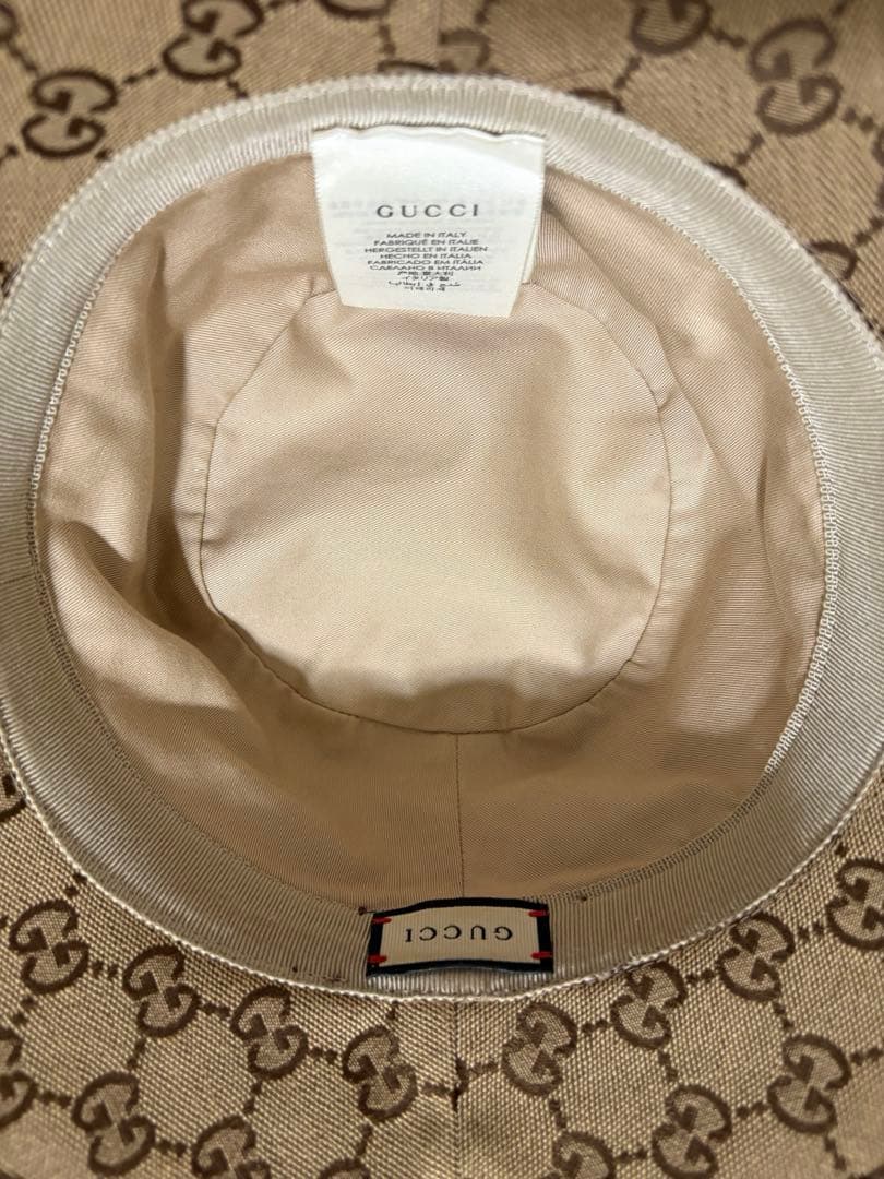 GUCCIバケットハットM