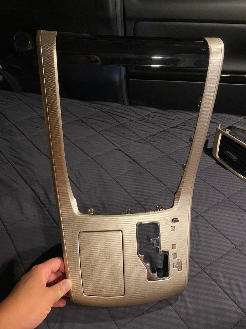 20系アルファード(タイプゴールド) オーディオパネル、センターパネルセット