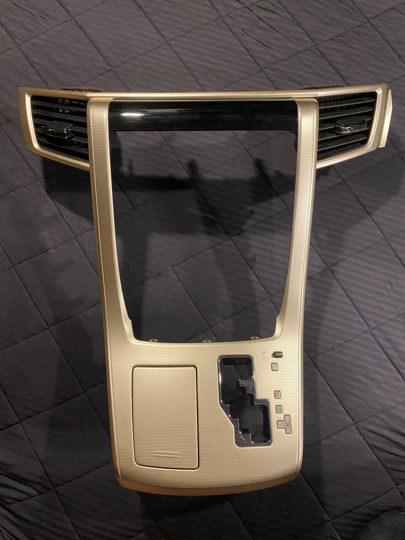 20系アルファード(タイプゴールド) オーディオパネル、センターパネルセット