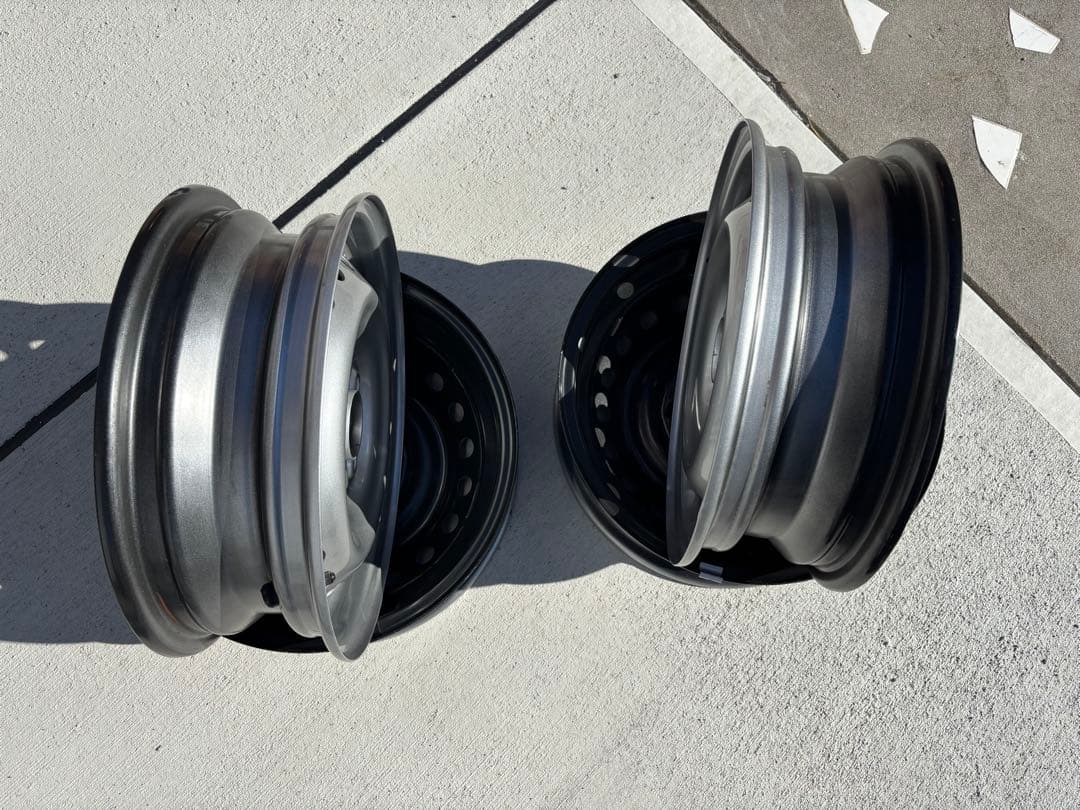 14インチ スチールホイール４本　Honda純正