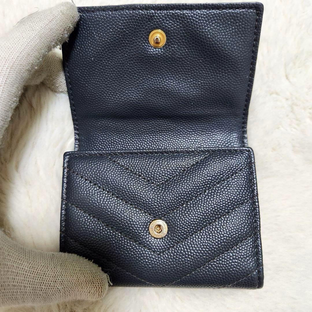 ✨極美品　付属品完備✨サンローラン　キーケース　6連　カサンドラ　グレー　レザー