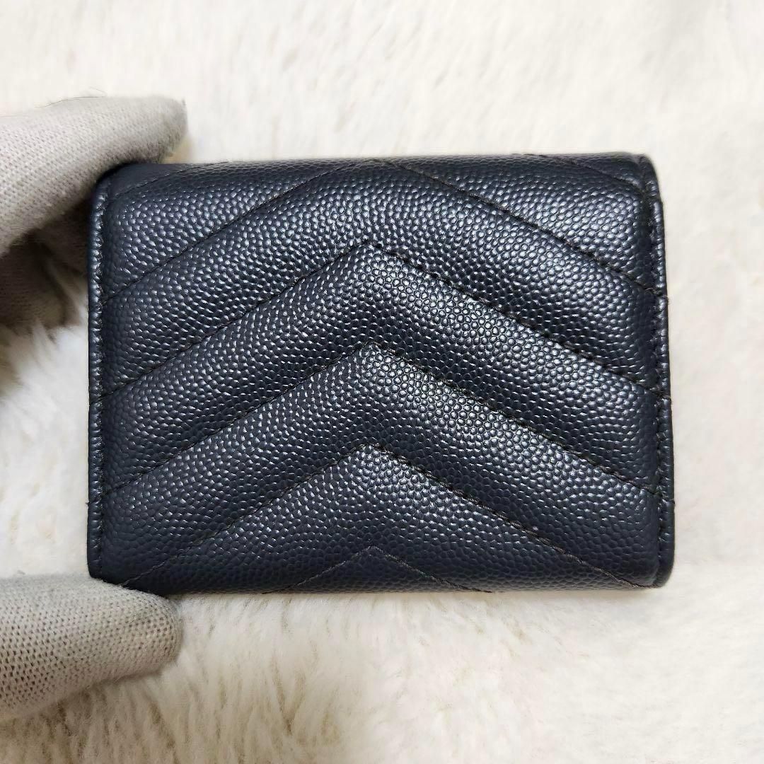 ✨極美品　付属品完備✨サンローラン　キーケース　6連　カサンドラ　グレー　レザー