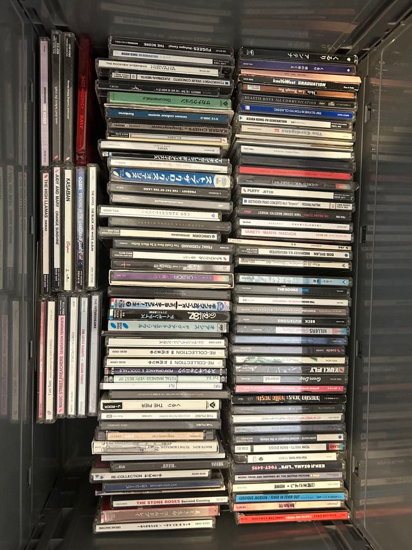 CD180枚ほど　Oasis, Blur, nirvana