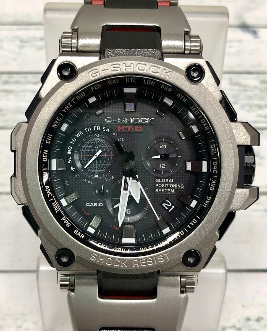 G-SHOCK MT-G MTG-G1000RS GPS電波ソーラー　4520