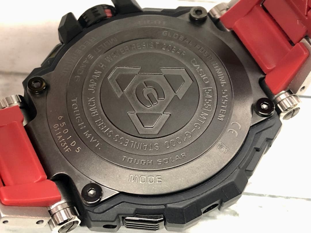 G-SHOCK MT-G MTG-G1000RS GPS電波ソーラー　4520