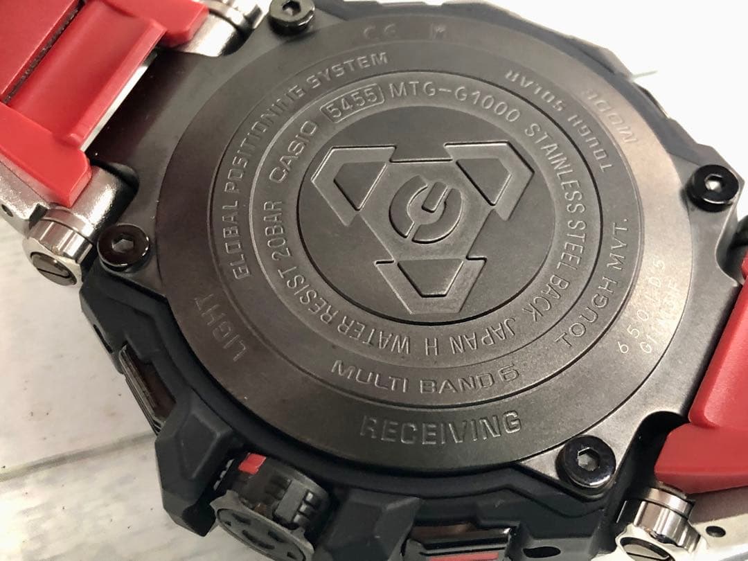 G-SHOCK MT-G MTG-G1000RS GPS電波ソーラー　4520