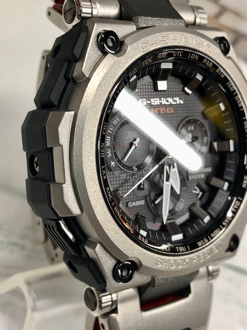 G-SHOCK MT-G MTG-G1000RS GPS電波ソーラー　4520