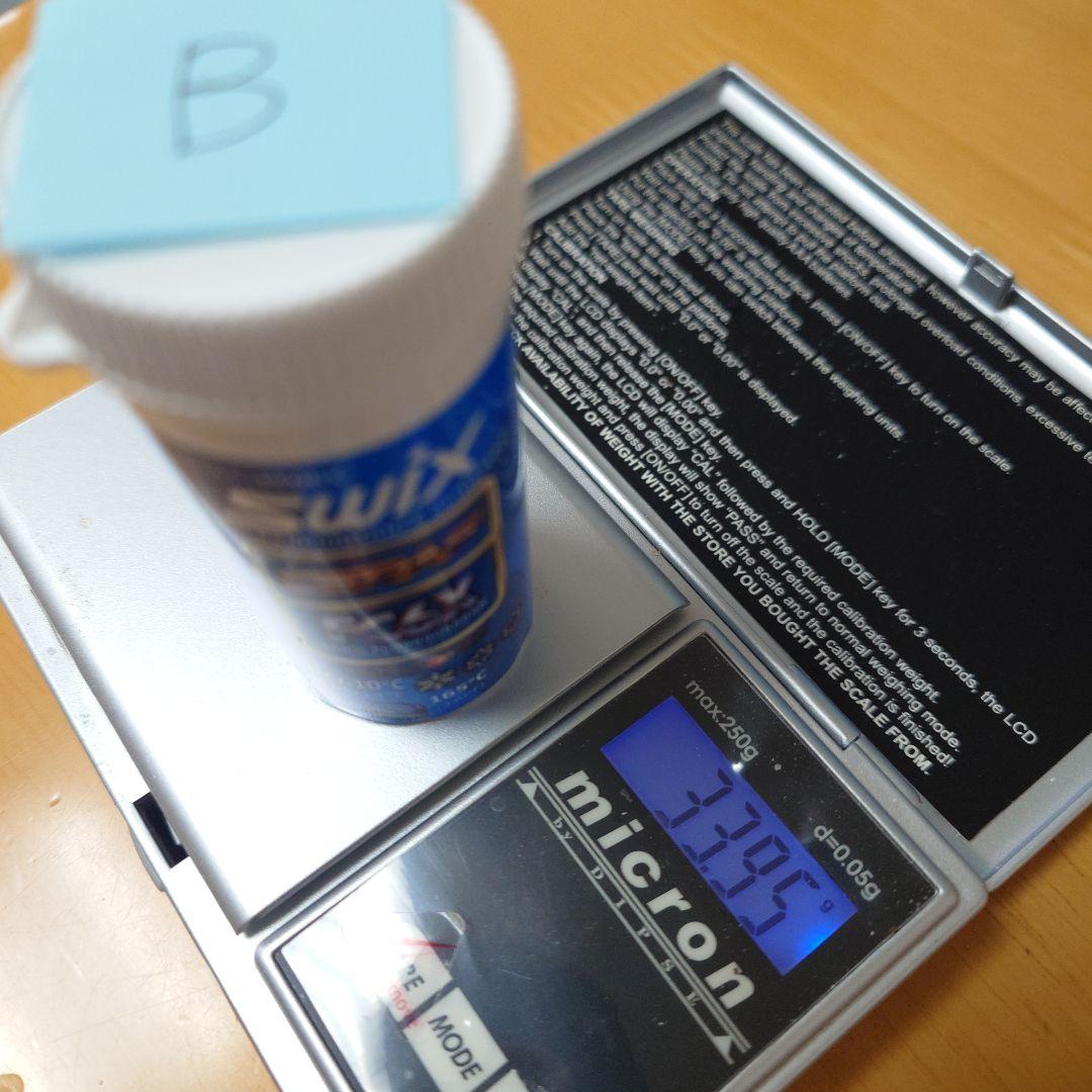 SWIX CERAF FC6X 2本セット　100%フッ素入りワックス