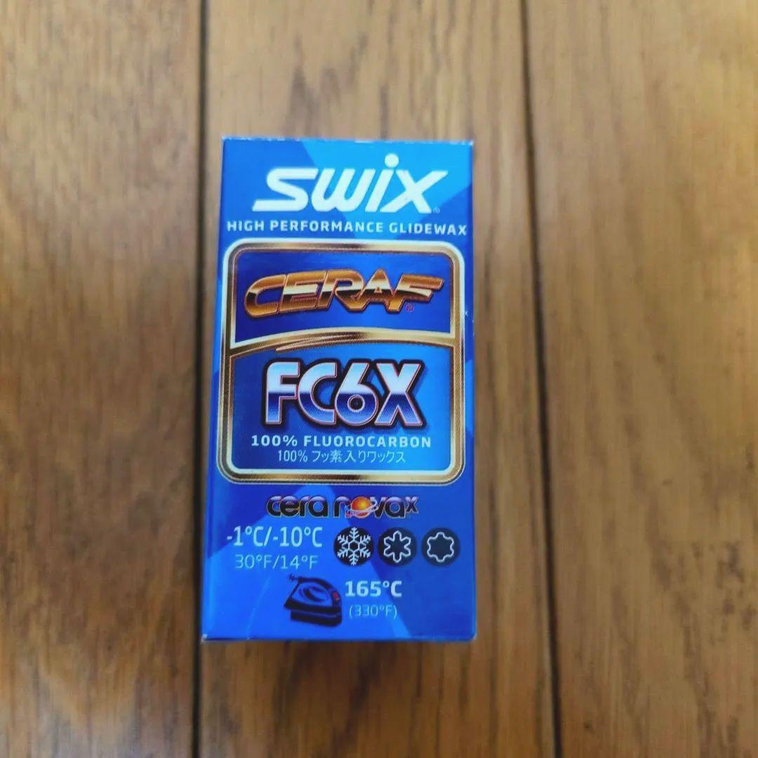 SWIX CERAF FC6X 2本セット　100%フッ素入りワックス