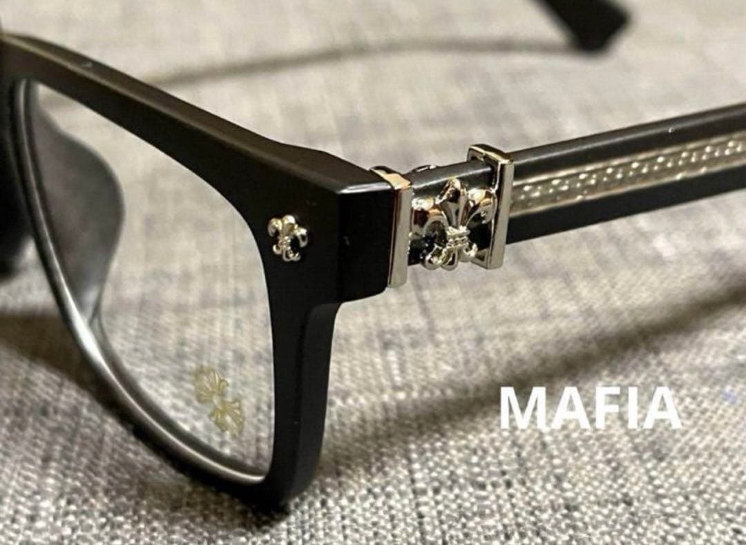 ド*ク様 クロムハーツ CHROME HEARTSメガネフレーム 伊達メガネ