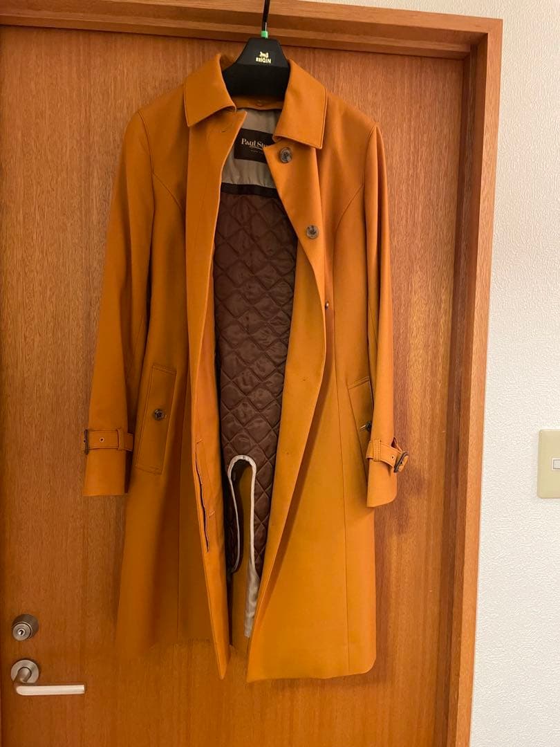 美品ポールスチュアート　三陽商会　未使用に近い　ウール　コート　ライナー付き　6