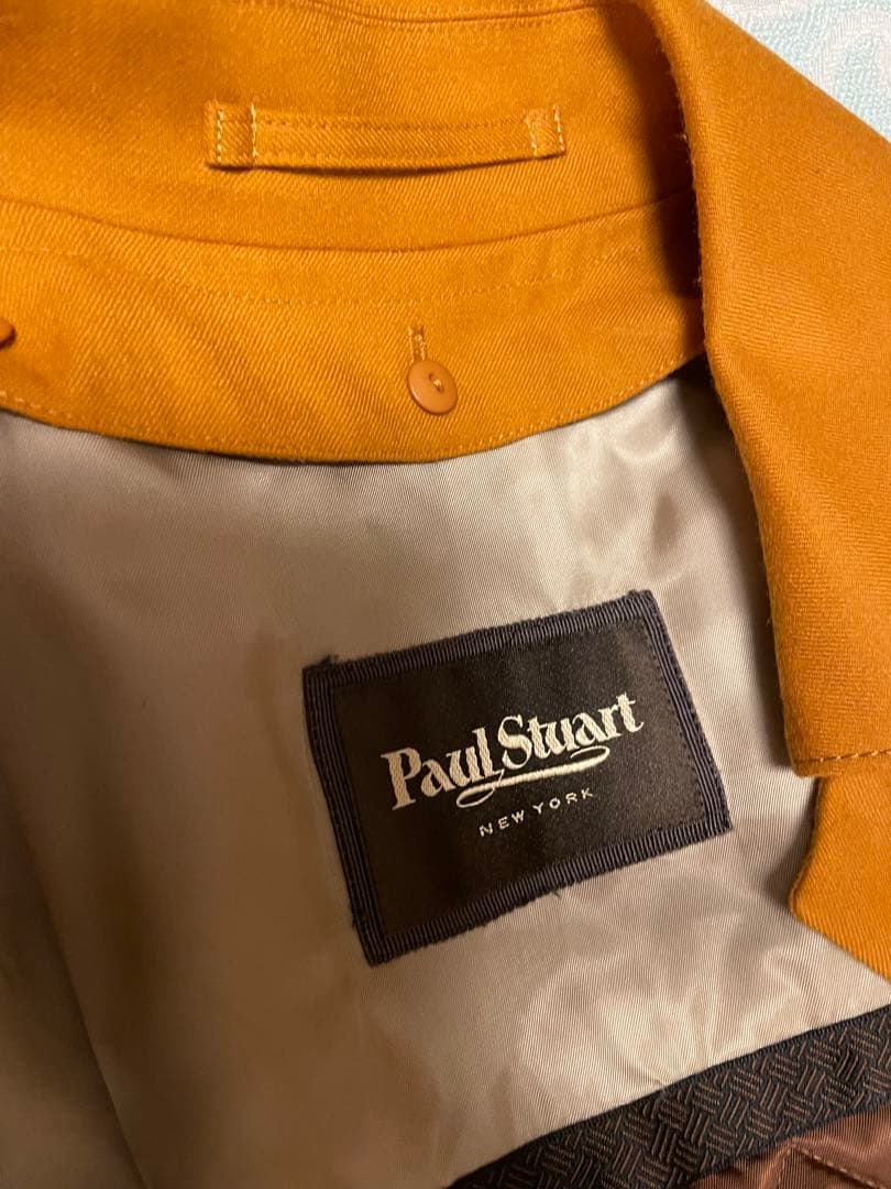 美品ポールスチュアート　三陽商会　未使用に近い　ウール　コート　ライナー付き　6