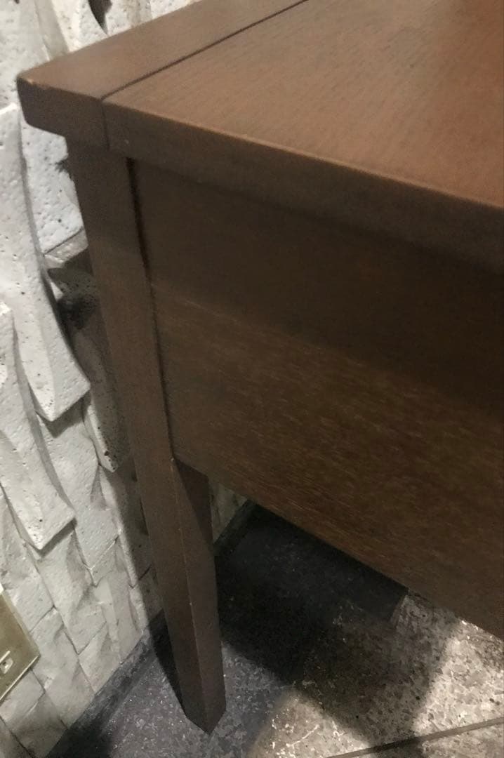 無印良品　MUJI タモ材　ドレッサー　鏡台　オシャレ　化粧台