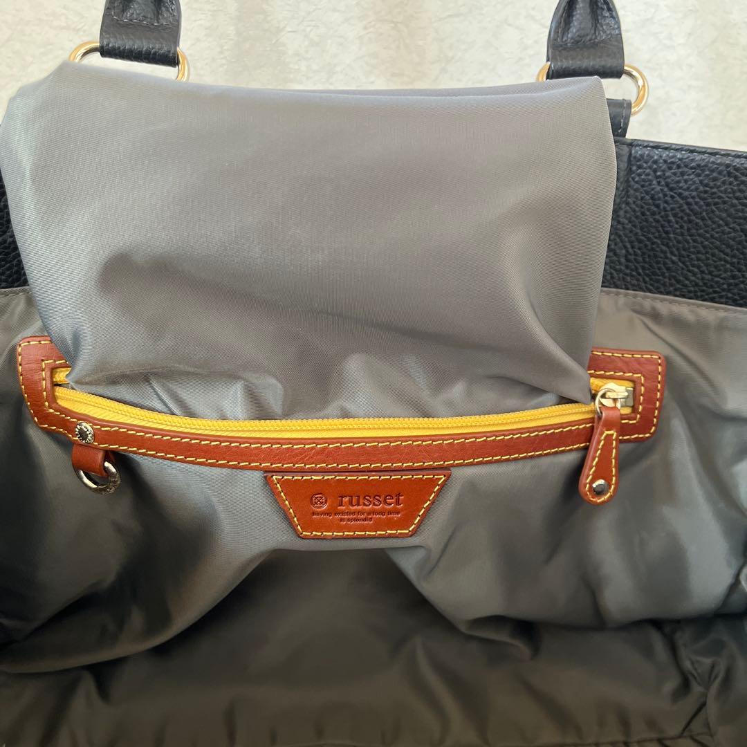 超美品 archive bagラシット シボレザー 2way Y2K 黒 A4