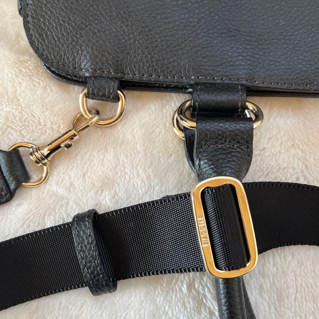 超美品 archive bagラシット シボレザー 2way Y2K 黒 A4