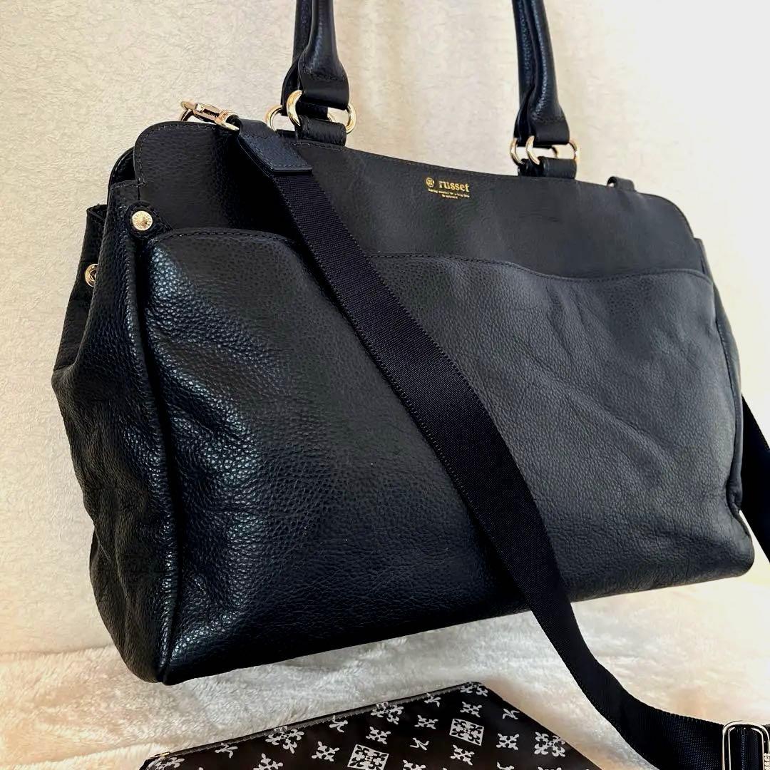 超美品 archive bagラシット シボレザー 2way Y2K 黒 A4