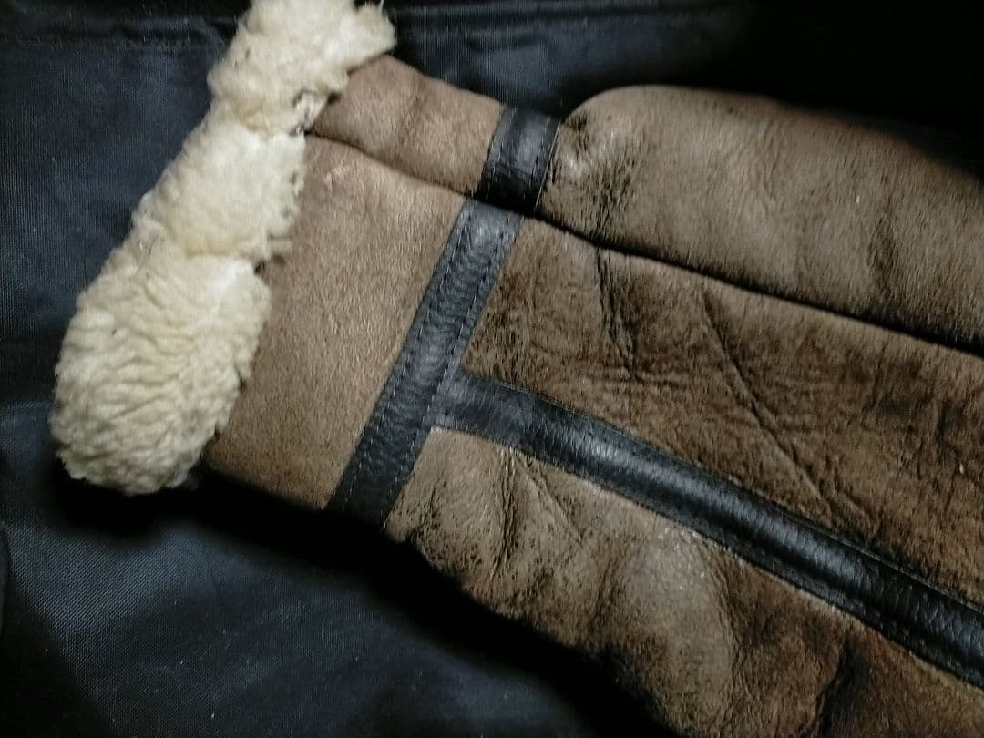 AVIREX ムートン B-3　フライトジャケット 40