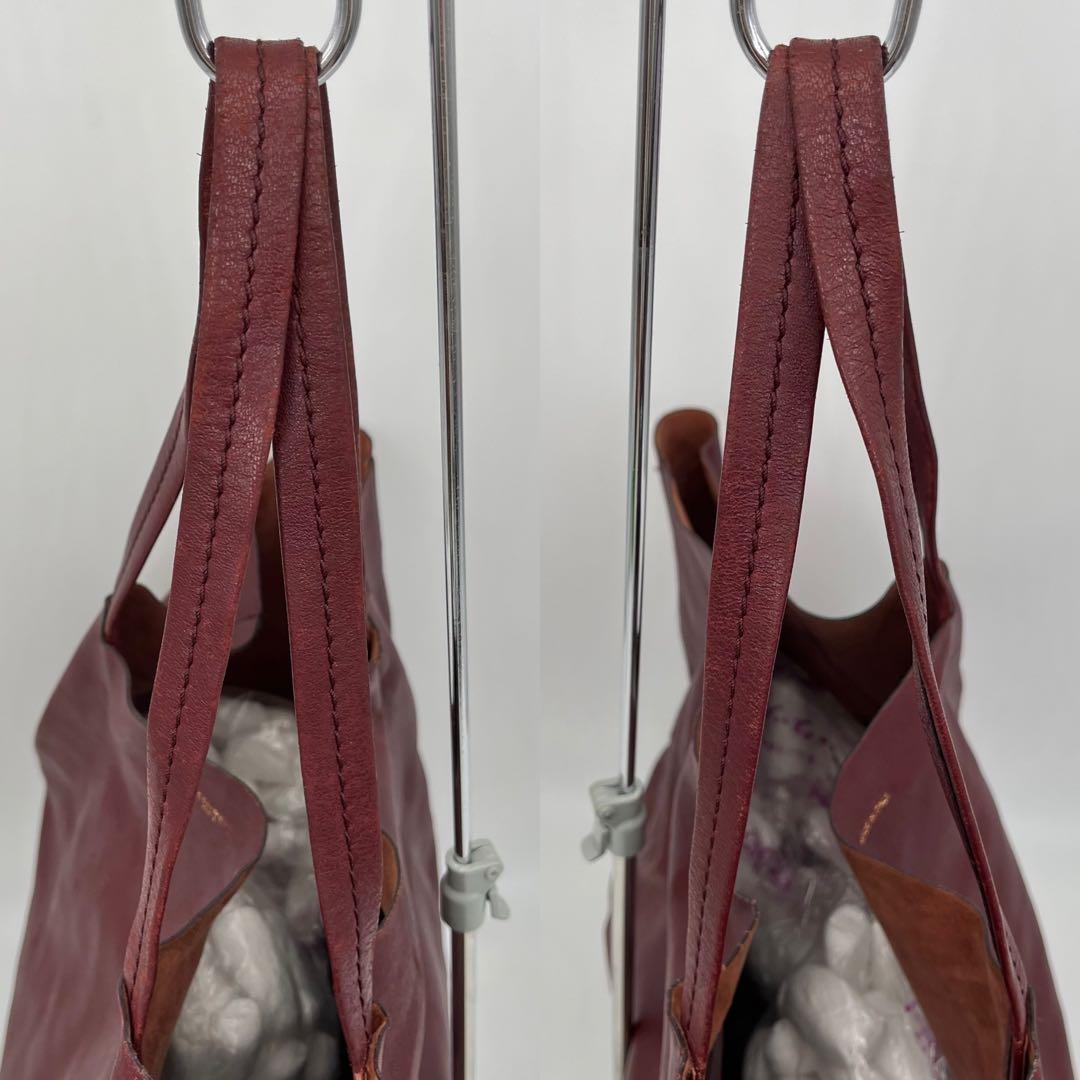 CELINE トートバッグ 肩掛け ホリゾンタルカバ ロゴ入り 本革 A4可能