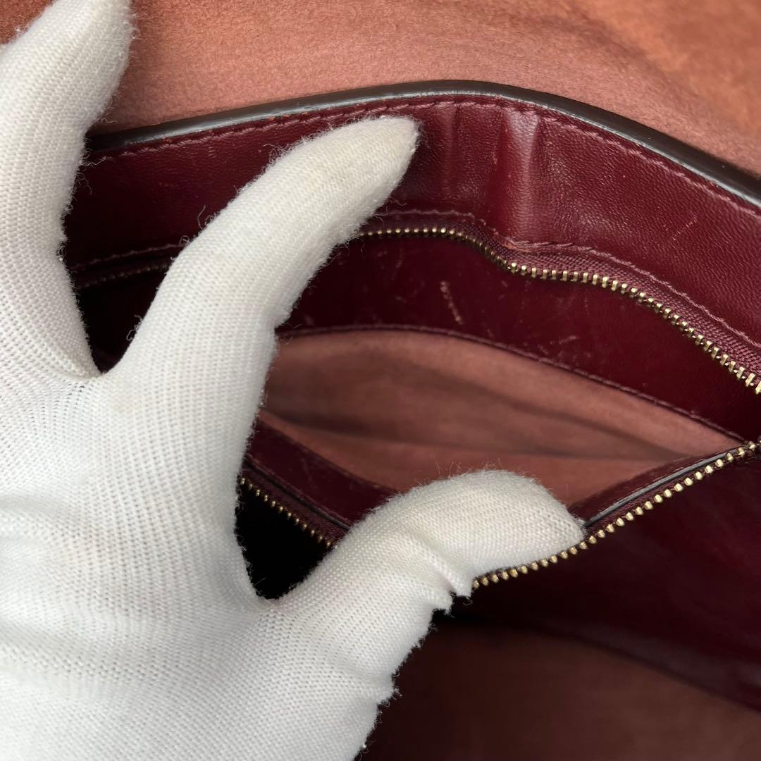 CELINE トートバッグ 肩掛け ホリゾンタルカバ ロゴ入り 本革 A4可能