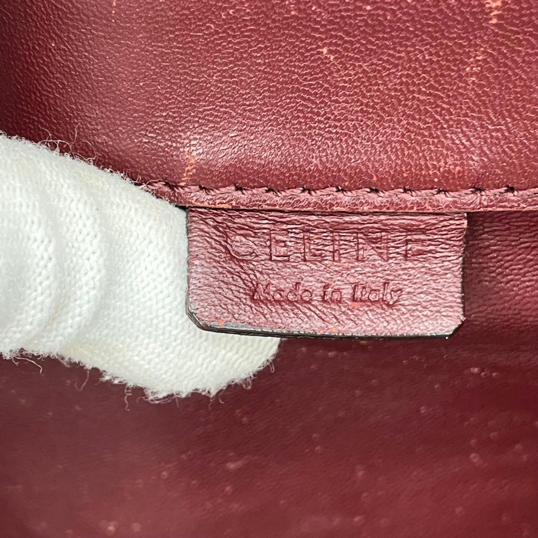 CELINE トートバッグ 肩掛け ホリゾンタルカバ ロゴ入り 本革 A4可能