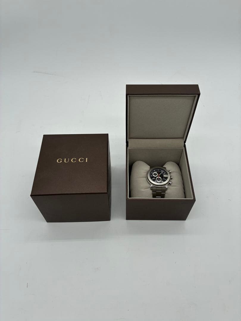グッチ Gクロノ YA101309 101M ブラックメンズ GUCCI