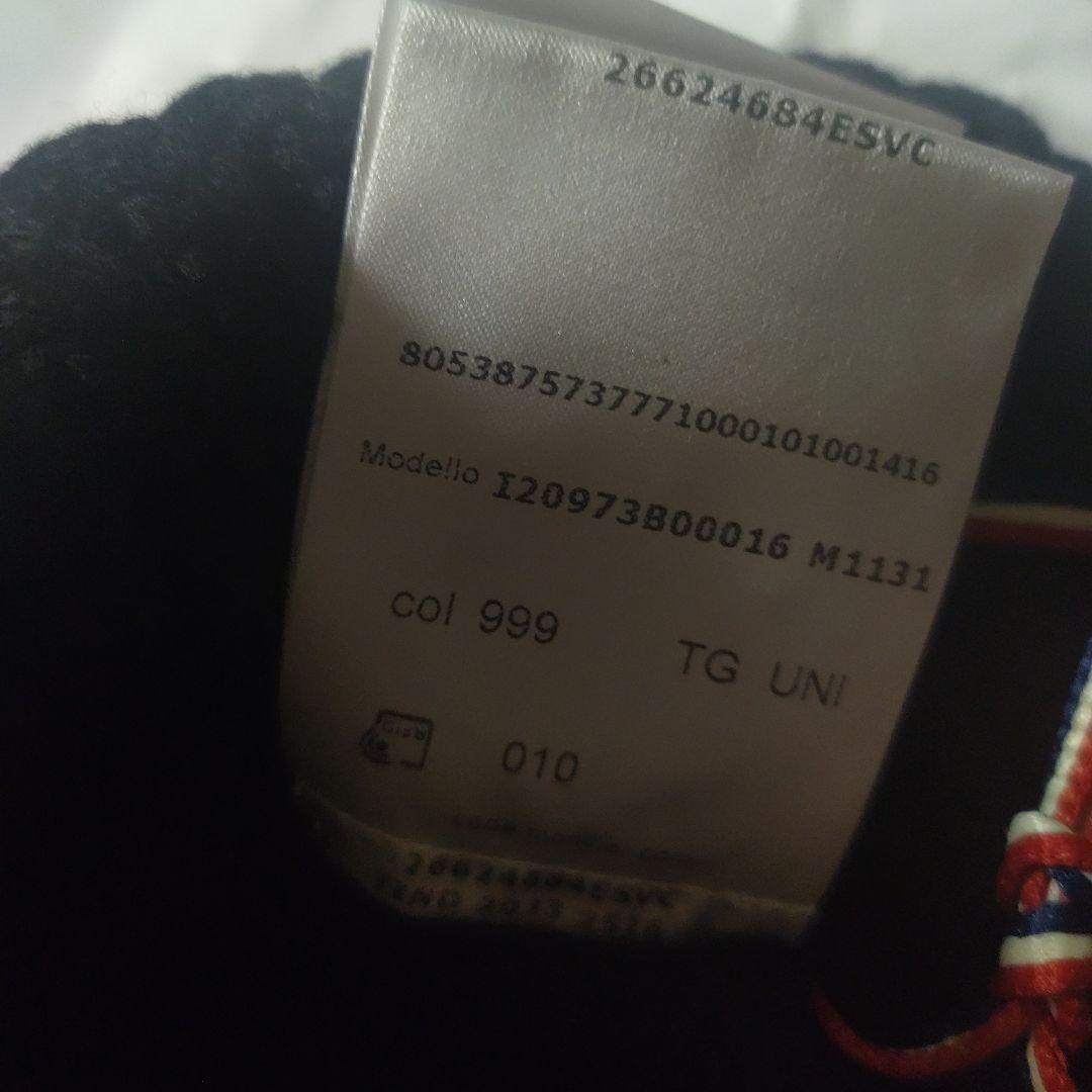ゴ*ウ様 タグ付き新品未使用✨MONCLER　ニットキャップ