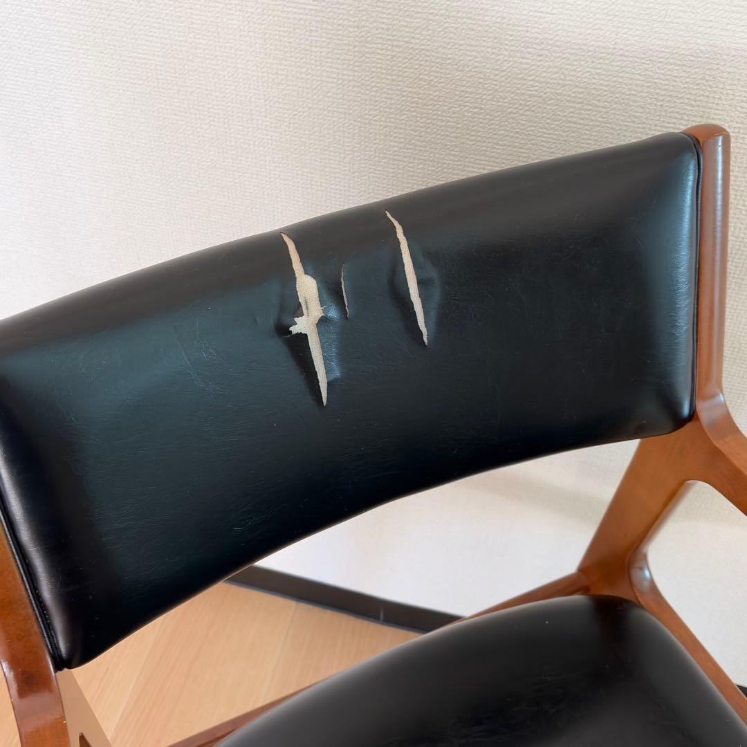 【引取価格】カリモク60+ ダイニングアームチェア スタンダードブラック