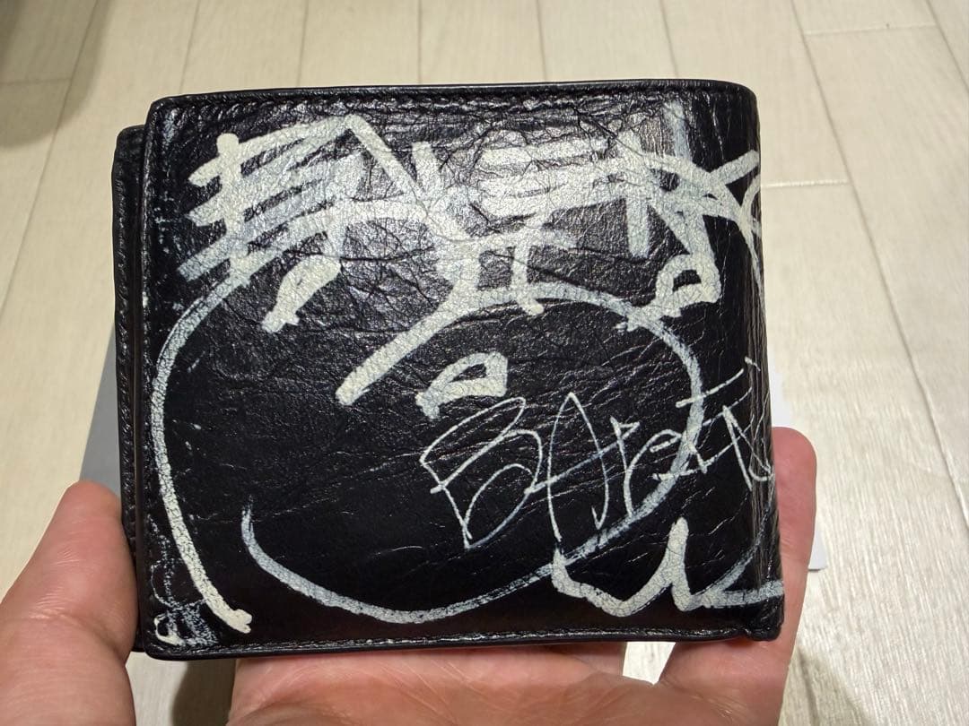 BALENCIAGA グラフィティ 二つ折り財布