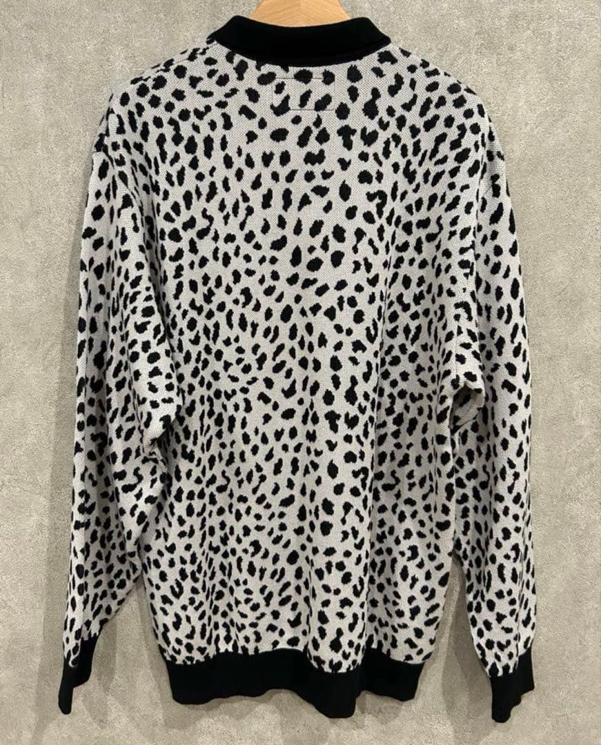 ワコマリア　ニットポロシャツ