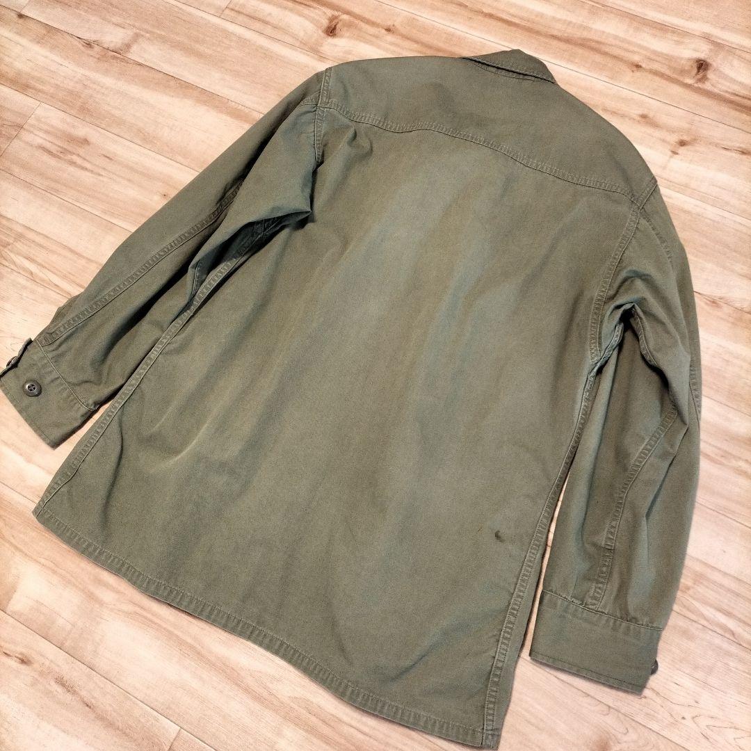 ヴィンテージ　ファティーグジャケット　60s 　3rd　 ノンリップ ダブル