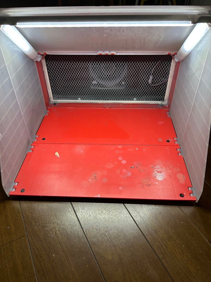 エアコンプレッサー エアブラシ　塗料ブース　お買い得セット