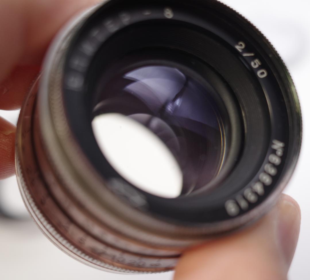 4　美品　初期型　整備済み　ジュピター 8 　2/50 L39　オールドレンズ